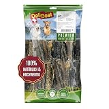 DeliBest Premium Lammpansen I leckere Kausnacks für Sensible oder magenempfindliche Hunde I Kauartikel zu 100% natürlich - ohne Zusätze I Hunde Kauartikel 1 kg