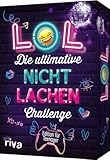 LOL – Die ultimative Nicht-lachen-Challenge – Edition für Teenager: Die besten Witze, Flachwitze, Scherzfragen. Tolles Geschenk zu Geburtstag, Weihnachten. Partyspiel ab 12 J