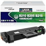 SINOPRINT B205 B210 B215 Toner Ersatz für Xerox 106R04347 Tonerkartusche kompatibel mit Xerox B205 B205MFP B205NI B210 B210DNI B215 B215MFP B215DNI (1 Schwarz, 3000 Seiten es)