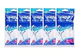 5x DenTek Fresh & White Zahnseidestick