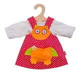 Heless 1484 - Bekleidungs-Set für Puppen, 2 teilig mit peppigem Eulenkleid und T-Shirt, Größe 28 - 35