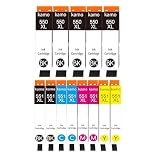 kamo PGI-550 CLI-551 XL Druckerpatronen Kompatibel mit Canon 550XL 551XL Patronen (13er-Pack), for Pixma iP7250 iP8750 iX6850 MG5450 MG5550 MG5650 MG6350 MG6450 MG6650 MG7150 MG7550 MX725 MX925