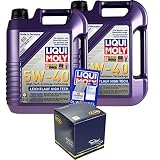 Filter Set Inspektionspaket 10 Liter Motoröl Leichtlauf High Tech 5W-40 SCT Germany Ö