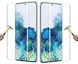 ino Schutzglas kompatibel mit Samsung Galaxy S20 plus Panzerglas 3D harte Schutzfolie volle Abdeckung Displayfolie Glasfolie 9H Härte Handyschutz S20p