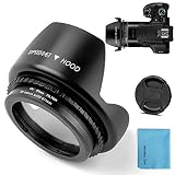 Fotover 67mm Metal Filter Adapter Ring mit UV Filter für Canon PowerShot SX70 HS SX30 IS/SX40 HS/SX50 HS Digital Kamera Ersatz Canon FA-DC67A Filter Adapter + Tulip Blume Gegenlichtb
