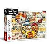 Trefl 10904 Disney 1000 Teile-Mickey Mouse Comic-Puzzle, für Erwachsene und Kinder ab 14 Jahren, Mehrfarbig