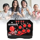 ZJchao Joystick, Fight Stick Fightstick Stick mit Wired Joystick Games Accessoires für PC