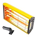 DATOUBOSS Lacktrockner Infrarot Leuchten Handheld 2000W Baking Infrared Dryer Spotlight Autokörper Reparaturlack Lampen Trockner Auto Karosserie Reparatur Lacktrock