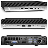 HP Mini Gaming PC Business Office Multimedia Computer mit 3 Jahren Garantie! | AMD Ryzen5 2400GE, 8 Threads, 3.80GHz | 32 GB DDR4 | 1000 GB SSD | USB3 | Windows 11 Prof. 64-Bit – 7414