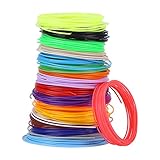 20pcs Druck Pen Filament Minen Druck 1,75 mm 20 Farben Pen PCL Filament Minen 16,4 Fuß für jede Farb