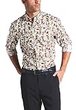 ETERNA Langarm Hemd, Modern Fit, Oxford, Bunt Bedruckt Größe 41