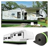 Fxiaobin Einfache Installation Wohnwagen Garage 31 Zoll hoch Abdeckplane Wohnwagen Bequeme Lagerung Wohnwagen Abdeckung Abdeckplane Wohnwagen,18m/59
