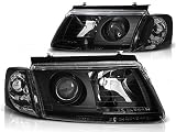 CR-Lights Für VW Passat B5 3B 11.1996-08.2000 Scheinwerfer H7/H7 schw