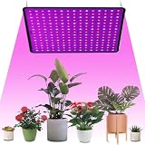 LED Grow Lampe Vollspektrum, Anzucht Wachstumslampe, Pflanzenlicht, 225 LEDs Vollspektrum Drinnen mit UV IR Pflanzenlampe LED für Zimmerpflanzen und Gewächshaus Gemüse und Blumenanbau für Grow