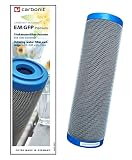 Prime Inventions Wasserfilter GFP Premium EM Filterpatrone 0,4 µ mit mehr Aktivkohle und EM-Keramik