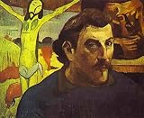 Toperfect 18 Ölgemälde Selbstporträt mit gelbem Christus Paul Gauguin Kunstdekor auf Leinwand, Berühmte Werke 01, €50-2000 Handgemalt von Lehrern von Kunstak