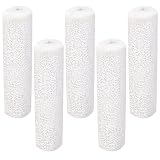 Gipstuch, 6 Rollen Weißer Gipsverband Babybauch Gipsbinden Gipsverband Einzelpackung Gipsabdruck Schnelltrocknend Gips Abdruck Binden zum Basteln Baby Bauch Körperabgüsse Modellb