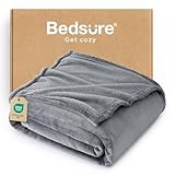 BEDSURE Kuscheldecke Flauschig Decke Fleecedecke - Wohndecke Warm Winter Weich, Sofadecke Kleine, Decke Couch Blanket, Wohn- & Kuscheldecken Kinder 130x150cm, Sofa überwurfdecke G