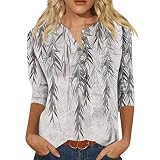 LSAltd Dadman T-Shirt Bluse Mädchen Tshirt Damen Oversize Bluse Damen Glitzer Tshirt Corsage Damen Oberteil Women Shirt Sekretärin Outfit 40er Flammgarnshirt Damen, bluse damen kurzarm, 9-dark Gray