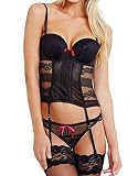 Passionata Miss Coquette - Korsage, Schwarz (), C 80