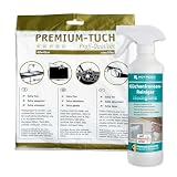 HOTREGA Küchenfronten-Reiniger Hochglanz 500ml - Küchenreinigung, Küchenreiniger, Intensivreiniger, Frontenreiniger (500ml inkl. Microfasertuch)