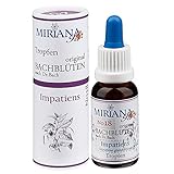 Bachblüten Nr. 18 Impatiens - 20ml Essenz - MirianaPet für H