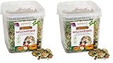 petifool Neujahrsmix 410g - Ergänzungsfutter für Nager - natürliches Nagerfutter für Kaninchen, Meerschweinchen, Hamster, Chinchilla & mehr - ohne künstliche Zusätze - 100% Natur - artgerechtes F