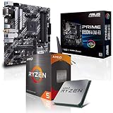 Memory PC Aufrüst-Kit Bundle Ryzen 5 4500 6X 3.6 GHz Prozessor, B550M PRO-VDH Wi-Fi Mainboard (Komplett fertig zusammengebaut inkl. Bios Update und Funktionskontrolle)