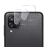 QUITECO Kamera Panzer Schutz Glas für Samsung Galaxy A12 / A42 5G [2 Stück] Schutzfolie Linsenschutz Kameraglas, Protector Abdeckung, Anti-Kratzer Camera Glas 9H