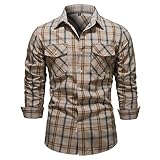 YANJI stehkragen Herren Hemd Sommer hawaii Hemd Herren rot weiß Kariertes Hemd Herren gestreifte hemden Hemd mit blumenprint Herren kragenformen Hemd schwarz weiß gestreiftes Hemd H
