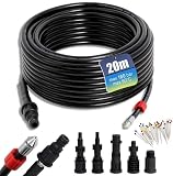Rohrreinigungsschlauch 20 M, mit 5 Adapter 180bar 60°C Rohrreinigungsset für Kärcher K2-K7, Lavor, Interpump, Bosch Hochdruckreiniger, Rohrreinigungsset für Hochdruckreinig