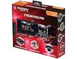 Subsonic Raiden - Zubehörpaket für Streaming-Gamer und Youtubers, Full HD Video Capture Box, Mikrofon, HD-Kamera - PS4, PS5, Xbox serie x: Xbox One, Umschalter, PC