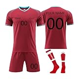 Generic Benutzerdefiniert Trikot Retro Trikot Trikot Grün Auswärtstrikot Socken Auswärtstrikot 2024 Trikot Mit Eigenem Namen Fußballtrikot Fussball Trikot Set Fussballtrikot Jungen Trikot Serbien 2024