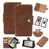 K-S-Trade Qualitativ & Innovativ Handyhülle Für OnePlus 8 Pro Schutz Hülle Walletcase Bookstyle Tasche Case Handytasche Wallet Flipcase Cover PU