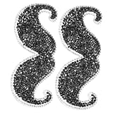 VILLFUL 2 Stück Teiliges Aufbügelbare Patches für Diy Kleidung Hüte und Taschen Dekorative Applikationen für Mode und Outdoor Anlässe Vielseitig Einsetzbar zur Reparatur und Verschönerung