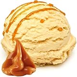 Karamell Geschmack 1 Kg Gino Gelati Eispulver für Milcheis Softeispulver Speiseeisp