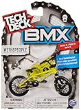 Tech Deck, BMX-Fingerfahrrad, authentisches Mini-BMX für actionreiche Stunts, original Artwork bekannter Marken, für Fingerakrobaten ab 6 Jahren, Zufallsauswahl: keine bestimmte Sorte wählb