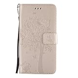 Hancda Hülle für Samsung Galaxy J1 2016 / SM-J120 Hülle Leder Flip Case, Schutzhülle Ledertasche Handyhüllen Cover Magnet Geldbörse Stoßfest Handytasche für Galaxy J1 2016 / SM-J120,Hülle G