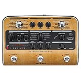 Zoom AC-3 Acoustic Creator DI-Box und Effektpedal für Akustikgitarren | b
