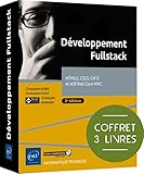 Développement Fullstack - Coffret de 3 livres : HTML5, CSS3, C#12 et ASP.Net Core MVC (2e édition)