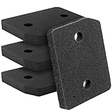 4 Stück Trockner Filter für Miele T1 9164761 Wärmepumpentrockner, Fusselfilter Schaumstoff Sponge für Miele Kondenstrockner und Wärmepumpentrock