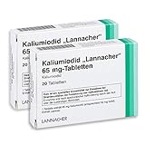 KALIUMIODID Lannacher 65mg bei Strahlenunfällen I Jodblockade I Sparset 2x 20St. I mit gratis Pharma-Perle give-away ?