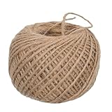 Juteseil, Makramee-Webschnur, 50 m, Geschenkpapier, Juteseile, zum Verpacken von Produktverpackungen, Makramee-Weben, Gärtner, Landwirte, kleine Unternehmen, Besitzer, Hochzeitsp