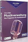 Stecotec Musikverwaltung Pro: CD- und Schallplatten-Sammlung am PC verwalten, Musikverwaltungsprogramm, Musikverwaltungssoftware, Verwaltung, Musiksammlung / Musik ordnen, sortieren & org