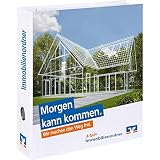 A4 Ordner Immobilienordner Bauordner Bankordner Finanzordner inkl. 10tlg. Reg