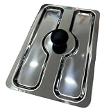 Staubdichte Abdeckung Aus Edelstahl, Kompatibel Mit SMEG, Kompatibel Mit WMF, Kompatibel Mit Delma, Kompatibel Mit Delonghi, Kompatibel Mit Ariete, Zubehör For Vollautomatische T