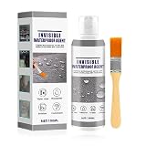 Transparenter Wasserdichter Beschichtungsmittel, Invisible Waterproof Agent,Wasserdicht Transparent Dichtmitte,Unsichtbares Wasserdichtes Mittel,Wasserdichtes Anti-Leck Mittel für Dach Und Außenw