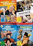 6 Heinz Erhardt Klassiker – Ohne Krimi geht die Mimi nie ins Bett + Otto ist auf Frauen scharf + Da geht Post ab + Herren mit der weißen Weste + Klein Erna auf dem Jungfernstieg DVD E