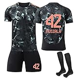 Bavaria Football Jerseys 24 25 New Black Farbstoff 6 Kimmich 7 Gnabry 9 Kane 10 Sane 19 Davies 25 Müller 42 Musiala Trikot Kinder Kids Boys Mens Sport Trainning Soccer T Shirt Footy Kit O