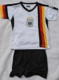 WM 2014 Deutschland Kinder Trikot MIT Hose 4 Sterne GR 110/116